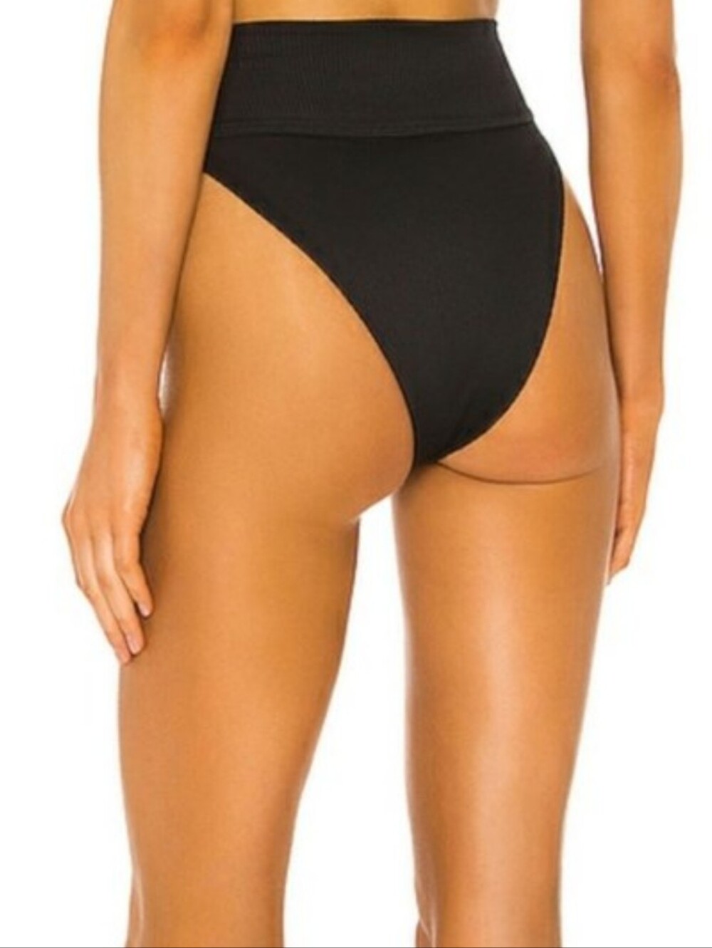 NWT Beach Riot Ribbed Bikini Bottom Black - Picture 2 of 7